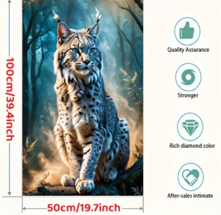 Preview: Diamond Painting Luchs